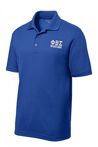 Phi Beta Sigma Greek Letter Men's Polo Shirt