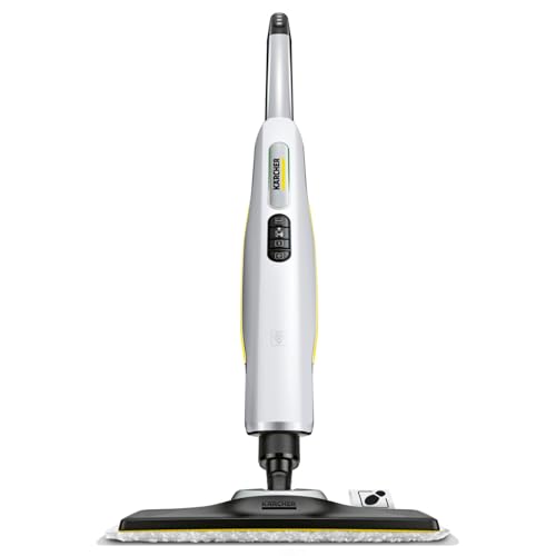 Kärcher parni čistač SC 3 Upright EasyFix, vrijeme zagrijavanja: 0,5 min., površinski učinak: cca. 60 m², spremnik: 0,5 l, snaga grijanja: 1600 W, s podnom mlaznicom, krpom za pod, klizačem za tepihe, uloškom za uklanjanje kamenca