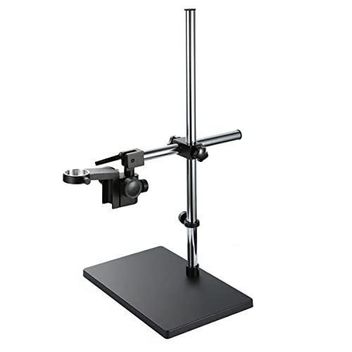 顕微鏡観察 産業電子ビデオ顕微鏡カメラレンズホルダーブラケット50mm 360°回転ワークベンチ(10A-C)