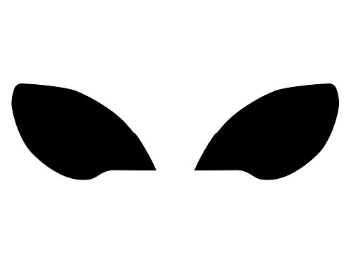 Rvinyl Headlight Tint Covers Compatible with Chevrolet Equinox 2013-2015 - Smoke