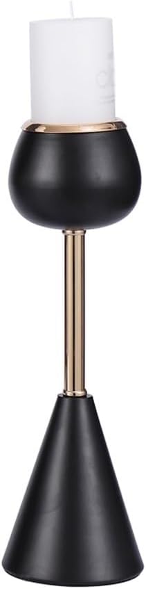 candle-holder Iron Candle Holder Ornaments Candlelight Dinner Props Simple Household Dining Table Candle Holder Decoration candlestick(C)