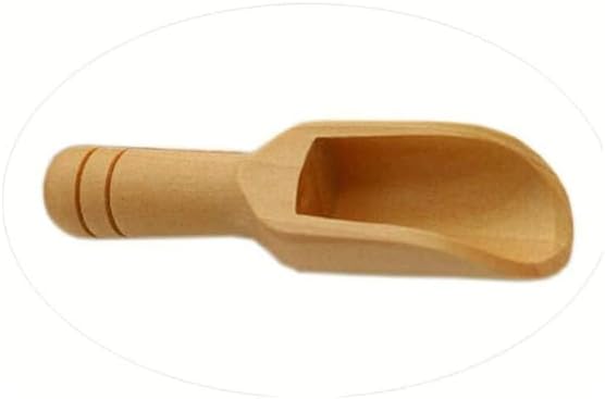 Miniatura 2 de 2 cucharas de madera, mini cucharas de bambú, cuchara de sal de madera pequeña, cucharas de especias para especias frijoles arroz harina de té de