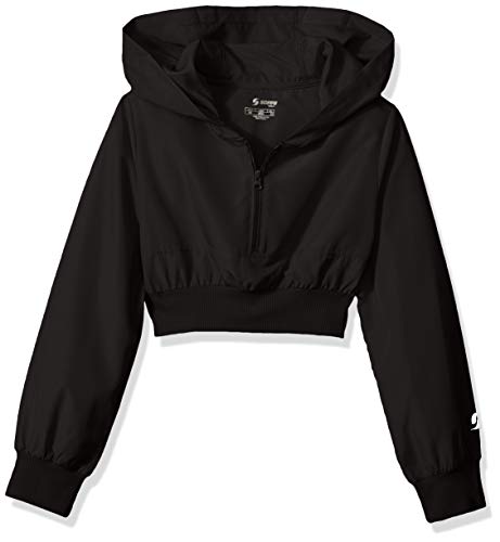 Soffe Girls' Big Squad Quarter Zip Hoodie