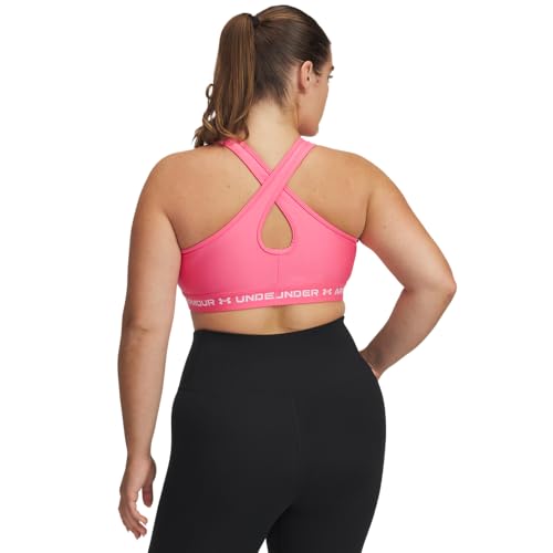 Image of Under Armour Women's Crossback Mid Impact Sports Bra