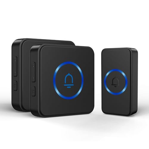 Wireless Doorbell Chime - Waterproof Door Bell Kits with 32