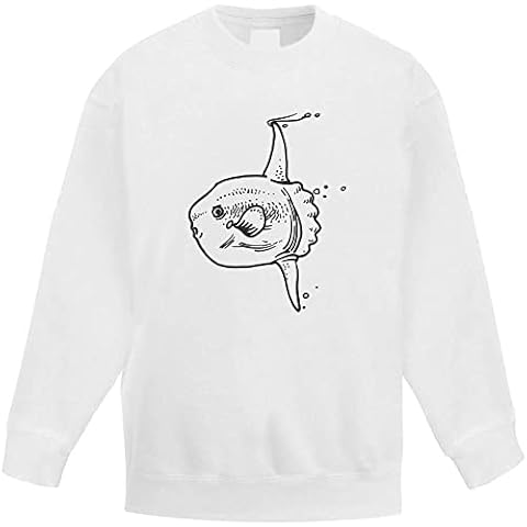Azeeda 'Ocean Sunfish' Kid's Sweatshirt/Jumper (12-13 Years) (KW00072731) Cover