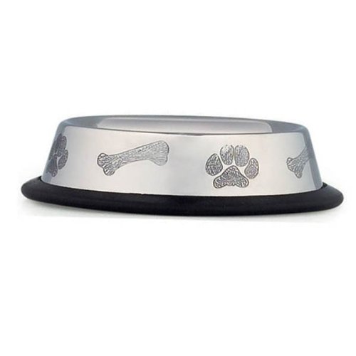 ProSelect StainlessSteel AntiSkid Etched Dog Bowl, 64Ounce Amazon