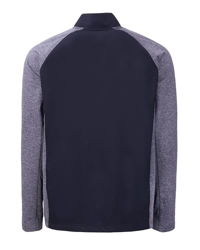 Image of Cutter & Buck Adapt Eco Knit Hybrid Recycled Mens Full Zip Jacket