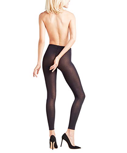 FALKE Leggings Cotton Touch katoen dames zwart blauw vele andere kleuren dameslegging licht ondoorzichtig zonder patroon strak dun en half transparant voor rok of jurk 1 stuk - Image 7