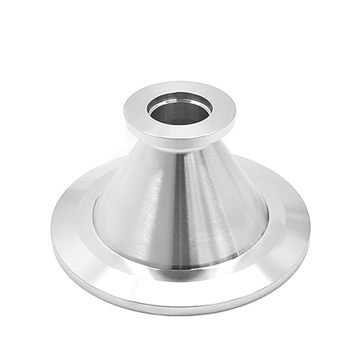 Image of Vacuum Conical Reducer KF-16 to KF-50 (NW-16 to NW-50), Vacuum Fitting, 304 Stainless Steel, Flange Adapter (KF50-KF16)
