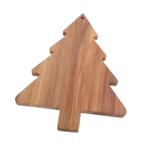 Sharplace Servierbrett mit Weihnachtsbaummotiv,...
