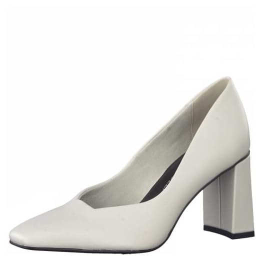 MARCO TOZZI 2-2-22425-38, Zapatos de tacón de Punta Cerrada Mujer, Marfil, 41 EU