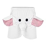 Particularités : ce short éléphant 3D tridimensionnel que l'on peut porter à l'avant et à l'arrière, fait un son « zhizhi » lorsque vous appuyez sur la trompe d'éléphant. Avec ce short amusant et mignon, vous attirerez tous les regards. Un cadeau parfait pour votre ami ou votre petite amie
