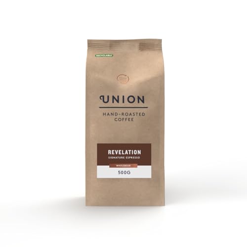Union Hand Geroosterde Koffie - Dark Roast - Openbaring Espresso Koffiebonen - Limited Edition Pack - 500g