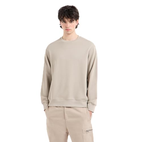Armani Exchange Men's Cotton French Terry Back Logo Sweatshirt