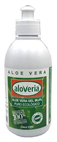 PURES ALOE GEL 99,6 % - ALOVERIA® Aloe Vera Pur, kaltgepresst aus Gran Canaria