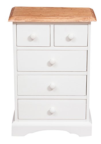 Mesitas de Noche Blancas Vintage Marca Biscottini