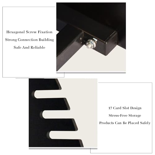 Présentoir vertical pour carrelage à structure multicouche en acier - 4