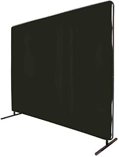 Revco 6X8VF1-SH8 6' x 8' 14 mil. Saf-Vu Shade 8 Welding Screen with Frame