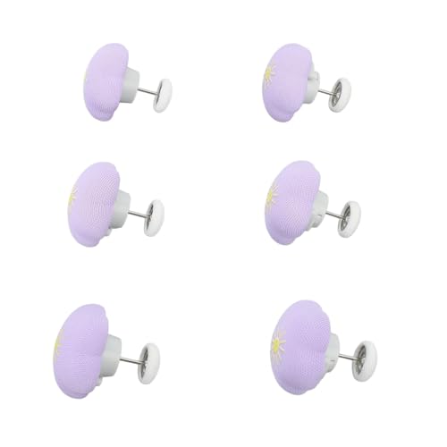 YWBL WH 16 Piezas De Sujetadores para Fundas Nórdicas, Material De Algodón, Clips Antideslizantes para Ropa De Cama En Forma De Flor, Edredones Y Mantas Seguras para Invierno Y Otoño. (Purple)