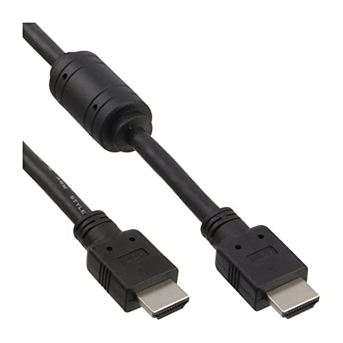 Câble HDMI 5m anti-interférence avec ferrite pour supprimer les sauts d'image