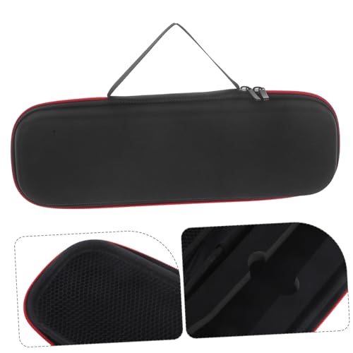 Estuche portátil para micrófono inalámbrico Totority, con almacenamiento para micrófono y audífonos miniatura 6
