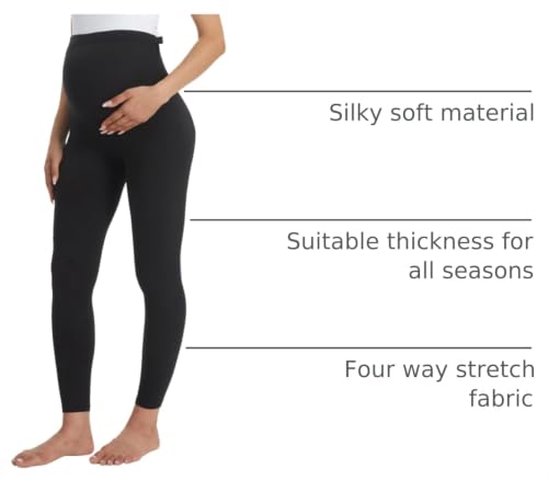 Image of Buttergene Maternity Leggings Buttery-Soft 28'' Maternity Yoga Pants