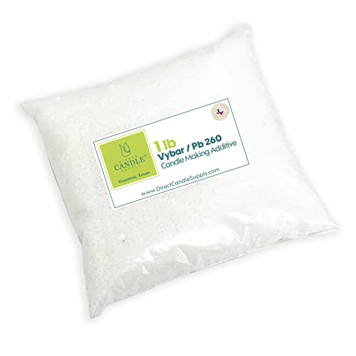 Vybar 260 Wax Additive for Candle Making | 1 lb Candle Wax Modifier for Container Candles & Low Melt Point Waxes | Candle Making Supplies