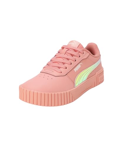 PUMA , Girls, Carina 2.0 JR, Pink Fruit-Warm White, Sneaker, 6UK, (40244602)