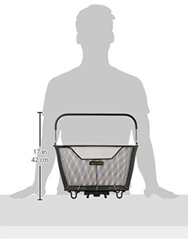 Racktime Korb Bask-it, schwarz, 43 x 31 x 24.5 cm, 23 Liter, 13007