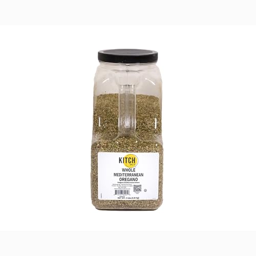 KITCH 24/7 Whole Mediterranean Oregano, 2 Pounds, Bulk Size