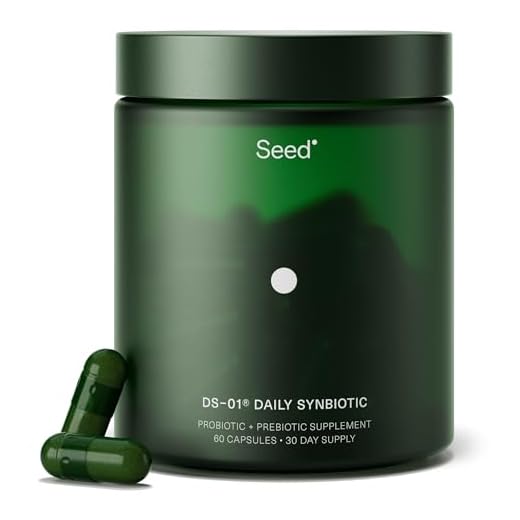 Seed DS-01 Daily Synbiotic Capsules