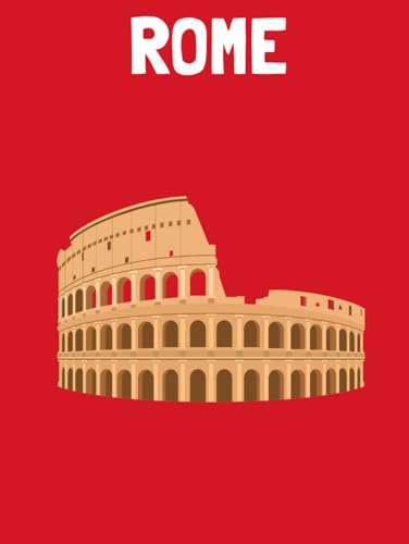 Travel Photo Album   Rome: A Beautiful Scrapbook with Blank Pages for Your Travel Memories