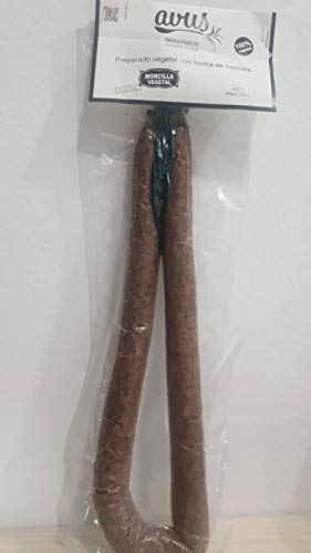 morcilla vegetal 100%,ingredientes: soja,cebolla,avena,aceite de oliva extra virgen,extractos especiales,sal,fibra de guisante,almidor de arros,extractos naturales