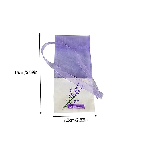 22 piezas bolsas aromáticas con diseño floral para hogar miniatura 2