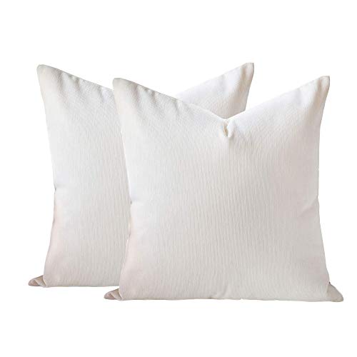 Homey COZY 95247-IVORY-2PK Accent Pillow, Ivory