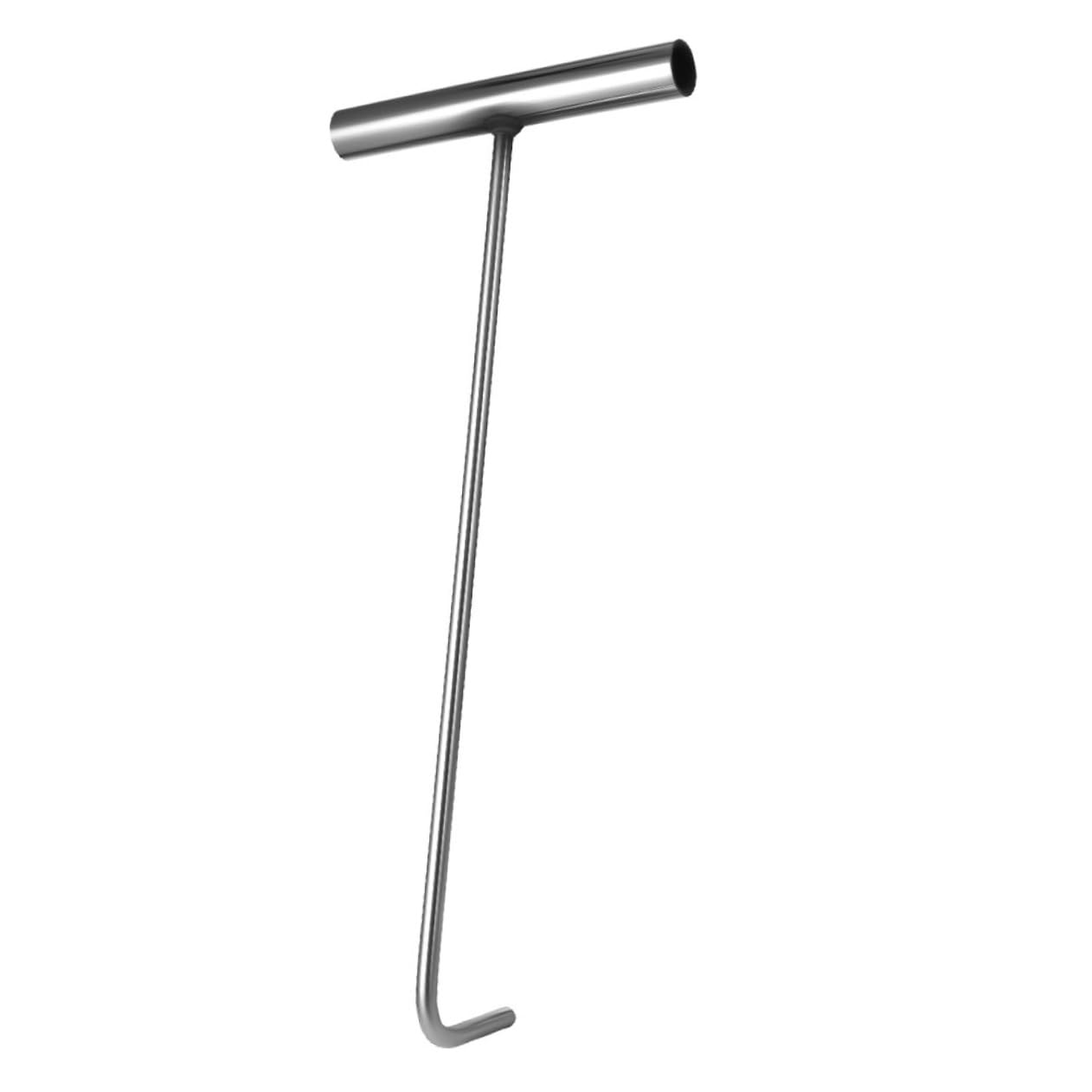 NAMOARLY Wall Hooks Adhesive Heavy Duty Steel Handle Manhole Cover Lifter Rolling Door Lifting Hook