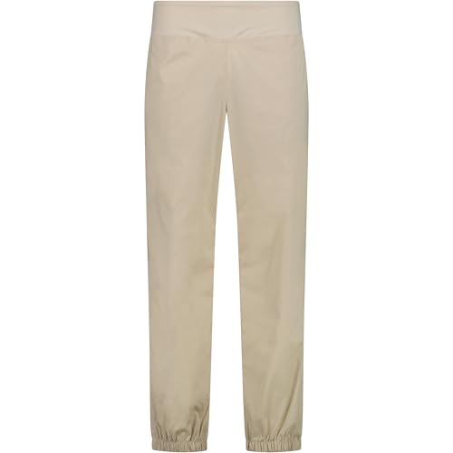 Pantalon CMP femme couleur cream en toile légère et résistante XL