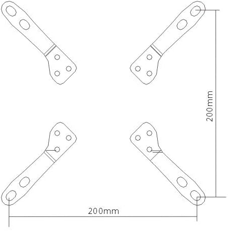 Miniatura 3 de Mount Plus Soporte adaptador 201P para convertir VESA 3.937x3.937 in a VESA 7.874x7.874 in y 7.874x3.937 in (se adapta a la mayoría de televisores