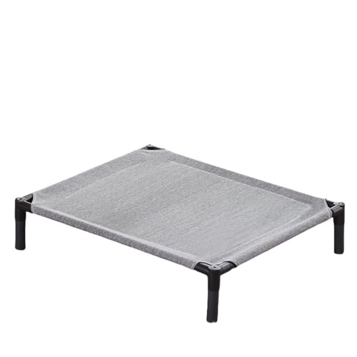 SearEase ペットベッド 夏用 犬用 猫用 脚付き コット キャンプベッド 小型犬用高床式ベッド 猫の冷却ベッド 犬の冷却ベッド 高架猫ベッド 猫ハンモック 猫の寝床 通気性 寝床 猫用ベッド 犬用ベッド (50*50*12cm,K)