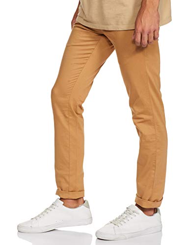 Image of Park Avenue Men's Cotton Blend Dobby Pattern Neo Fit Flat Front Chinos