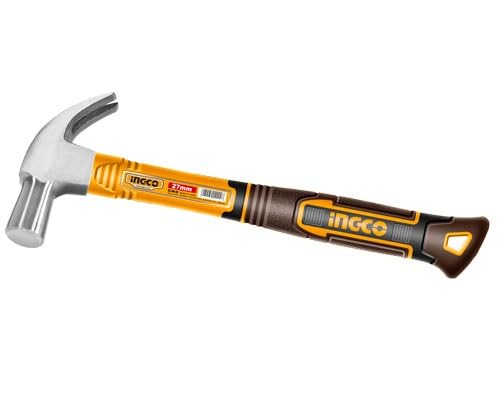 hm INGCO British Type Claw Hammer 27mm Drop-forged Hammerhead