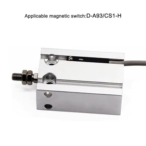 Vérin en aluminium CDU16X15D de haute précision mécanique - 6