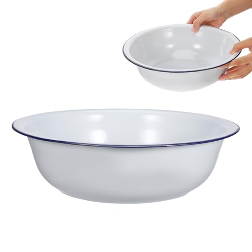 Bañera de esmalte para baño de pies retro Sewroro miniatura 1