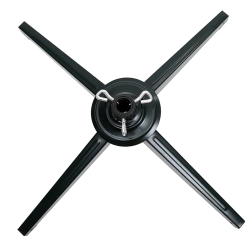 BUGUUYO Christmas Tree Stand Iron Bracket Support for Artificial Xmas Trees Metal Base with Smooth Finish for Home Holiday Decorations