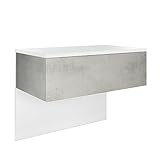 Fronten und Seiten in Beton Oxid Optik aus MDF