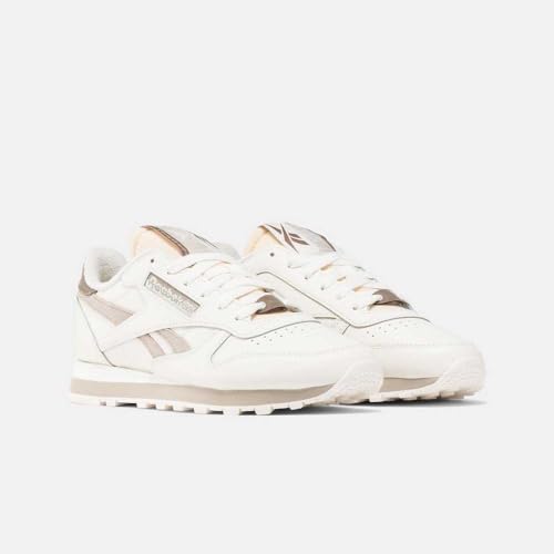 Image of Reebok Women's Classic Leather Trainers, Chalk Ash Utibro, 38 EU