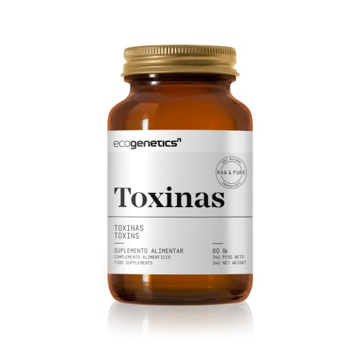 Ecogenetics Toxinas - DRENADOR DE TOXINAS 100% NATURAL - 60 cáps Cover