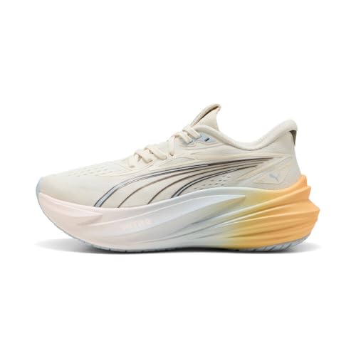Image of PUMA Women's Magmax Nitro 2 Running Shoes, Warm White-Lucite, Size 8 B Medium US