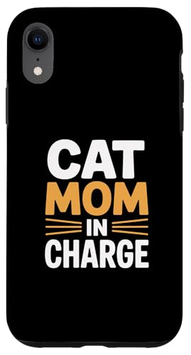 Cat Mom In Charge �X�}�z�P�[�X iPhone XR �p